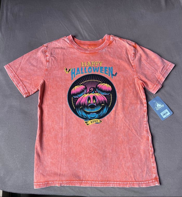 T-shirt Happy Halloween Mickey Disneyland Paris