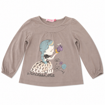 T-shirt manches longues fille 18/24 mois NKY