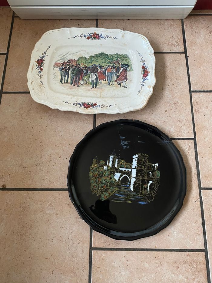 Plateaux porcelaine