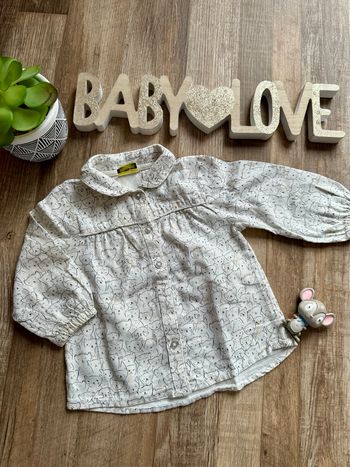 - Chemise Tape à l’œil   - 9 mois - Très bon état, petite tache 