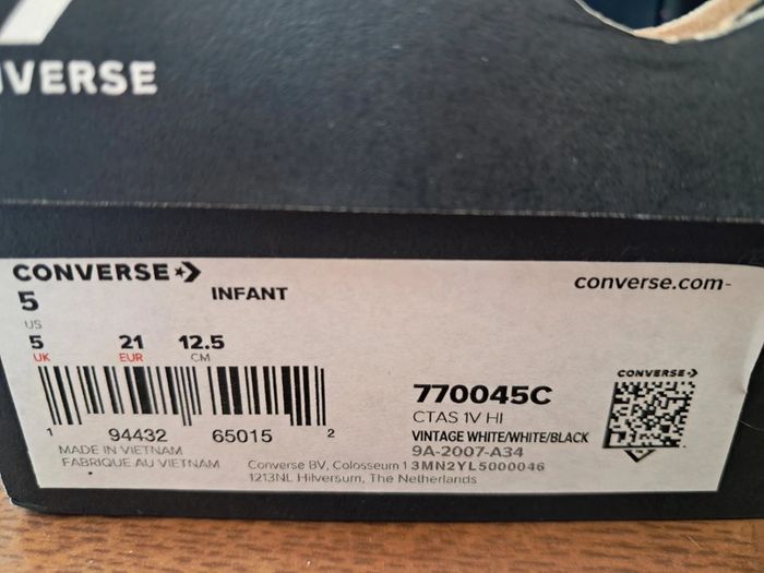 Converse Chuck Taylor neuve t21 - photo numéro 6