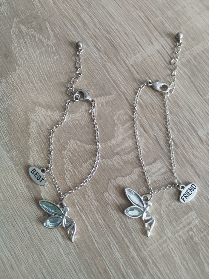 Lot de 2 bracelets fille