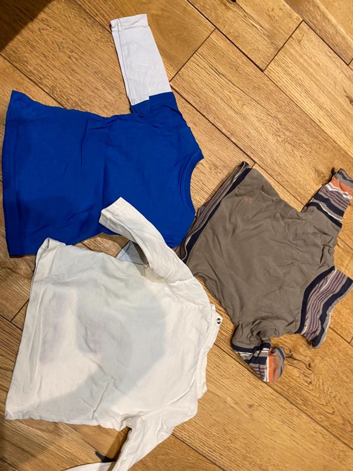 Lot de 3 t shirts ML 6 mois - photo numéro 3