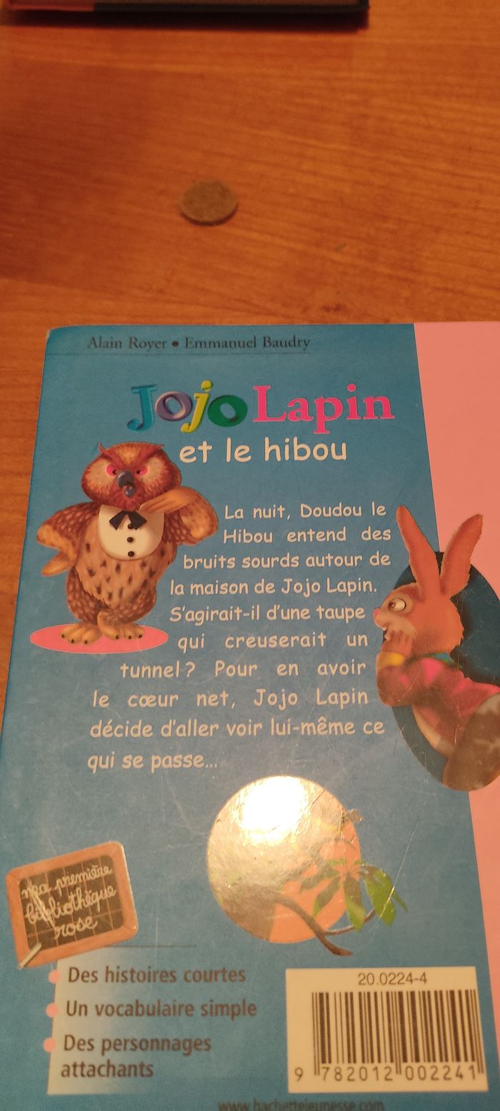 Jojo Lapin et le hibou - photo numéro 2