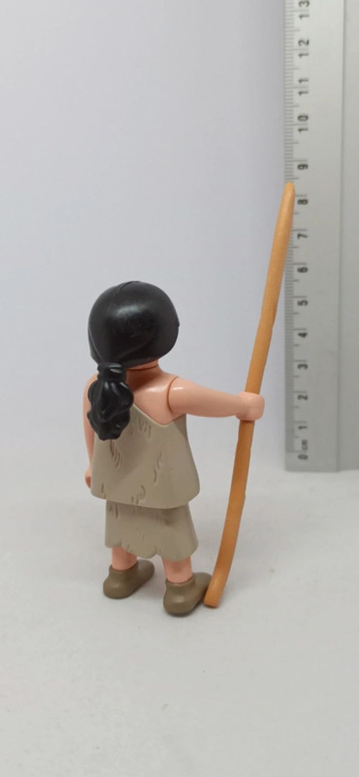 Femme de cromagnon avec lance playmobil - photo numéro 2