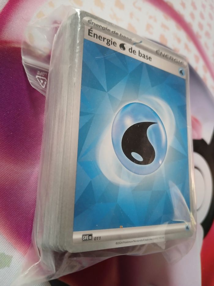 Carte pokémon énergie