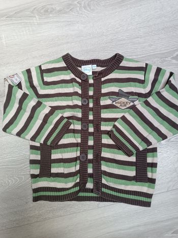 Gilet manches longues