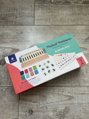 Plumier de tri Montessori, nature et découvertes