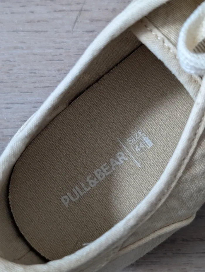 Chaussure basket basses homme Pull & Bear STWD T44 - Neuves - photo numéro 3