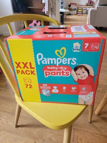 Pampers Baby-Dry Pants taille 7