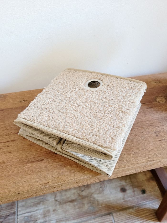 Petit panier de rangement pliable - photo numéro 3