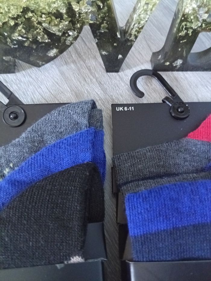 Joli lot 6 paires de chaussettes dû 40/46 - photo numéro 4