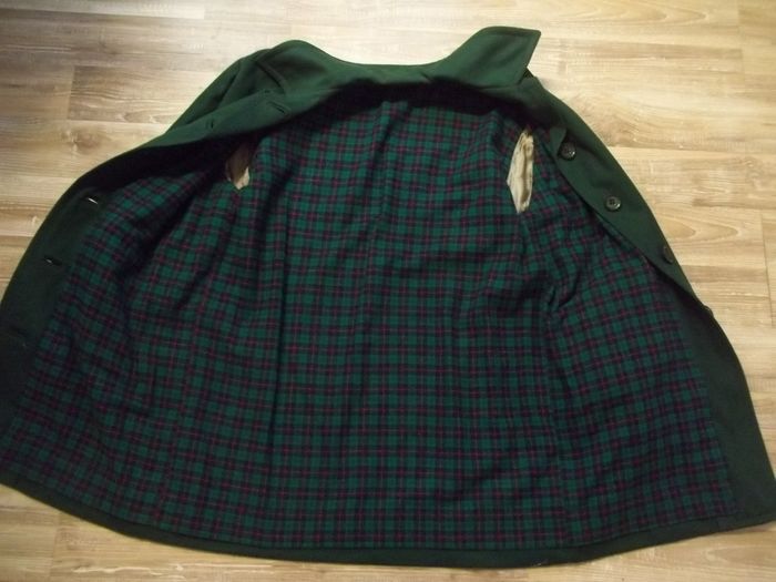 Manteau laine vert bouteille (MF4) - photo numéro 3