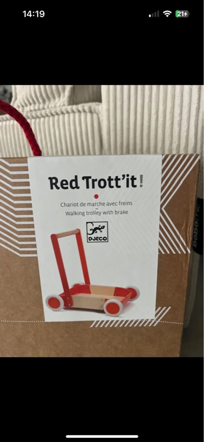 Chariot de marche Djeco - photo numéro 2