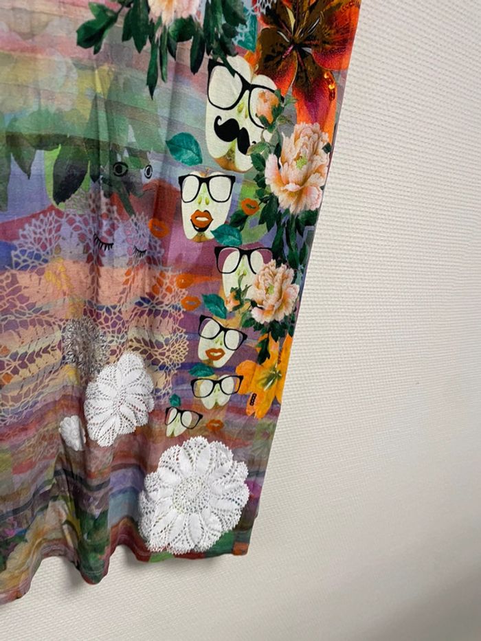 robe desigual femme taille M colorée - photo numéro 3