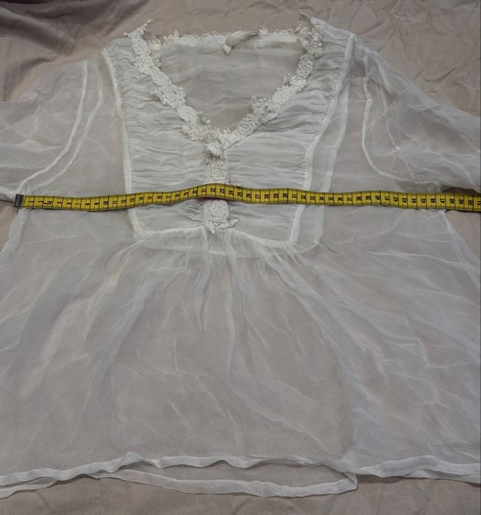 Blouse bohème crème I.Code by IKKS – T36 - photo numéro 9