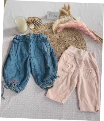 Lot pantalons 6mois
