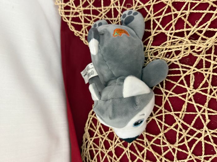 Peluche Chiot Husky Gris Cutetitos - photo numéro 2