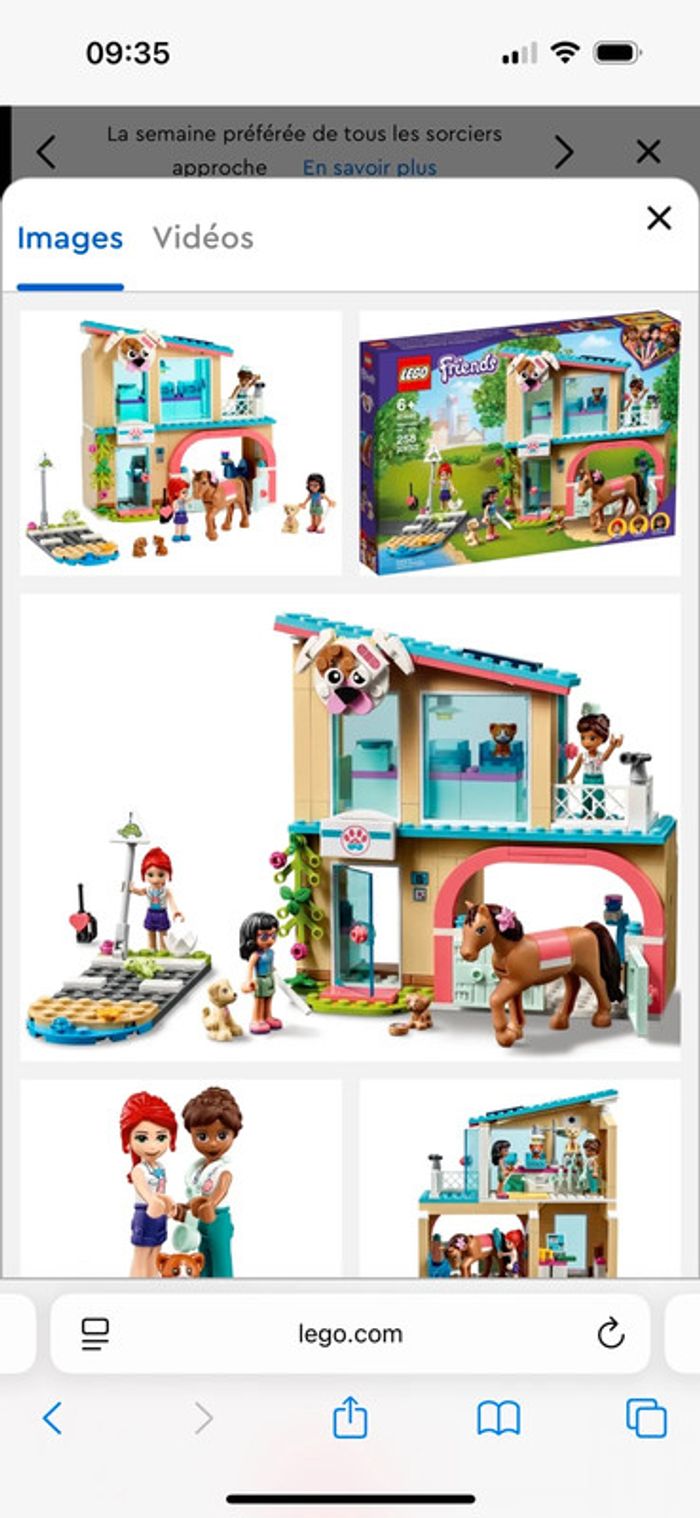 Lego friends La clinique vétérinaire de Heartlake City