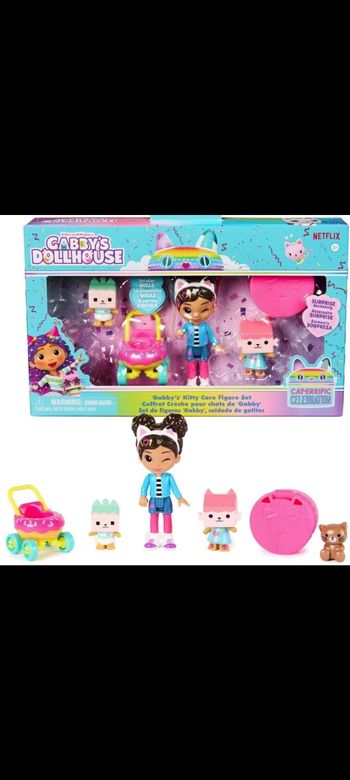 Spin Master Gabby et la Maison magique - Coffret crèche pour chats de Gabby