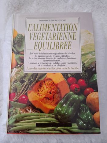 Livre L'alimentation végétarienne équilibrée