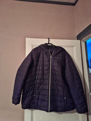 Blouson noir grande taille noir