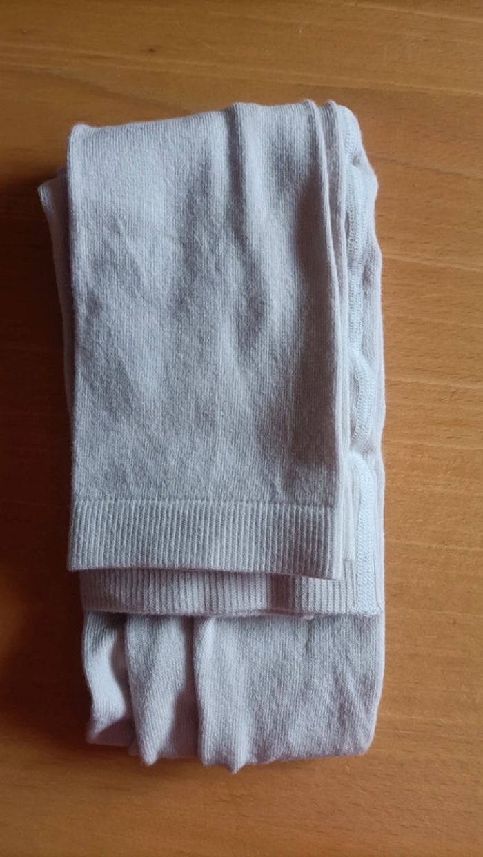Paire de collant sans pied Bleu Forêt Taille M