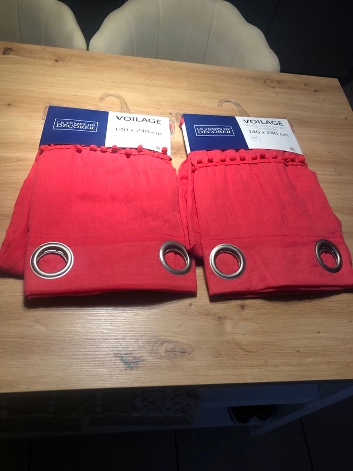 Lot paire de rideaux neufs - photo numéro 18
