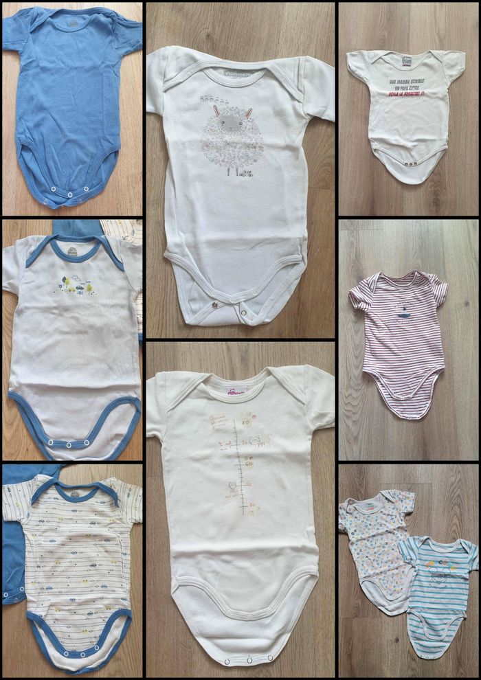 Lot body manche courte 18 mois - photo numéro 2