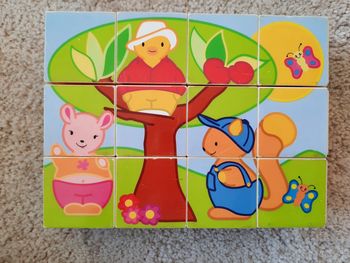 Cubes puzzles, formes..