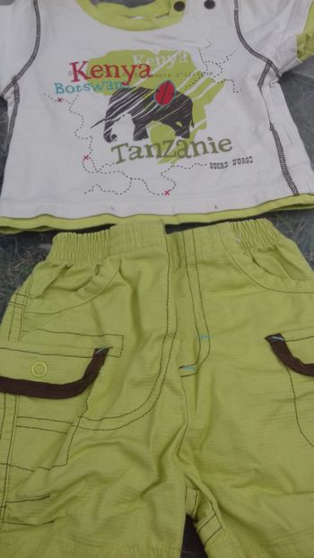 Ensemble t-shirt et short