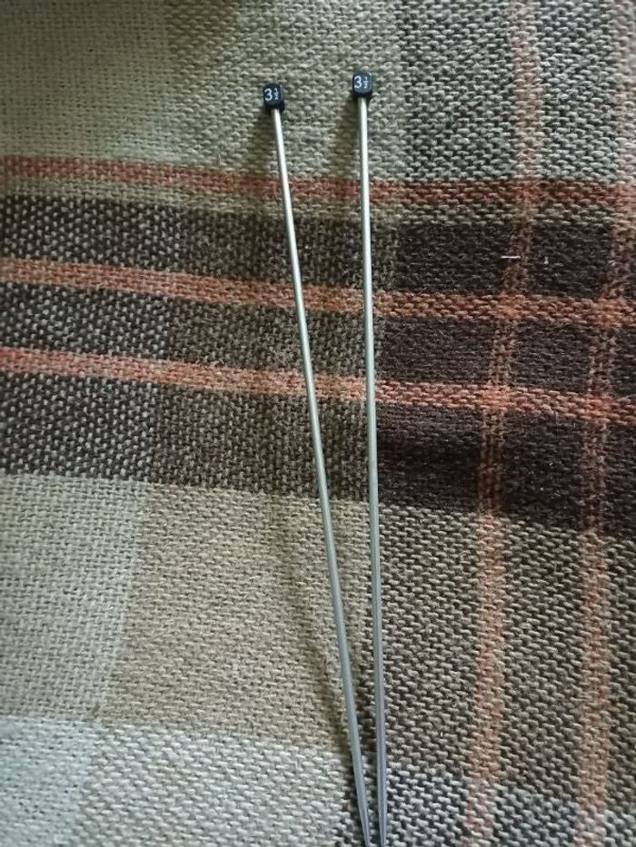 Aiguilles a tricoter n 3.5 courtes