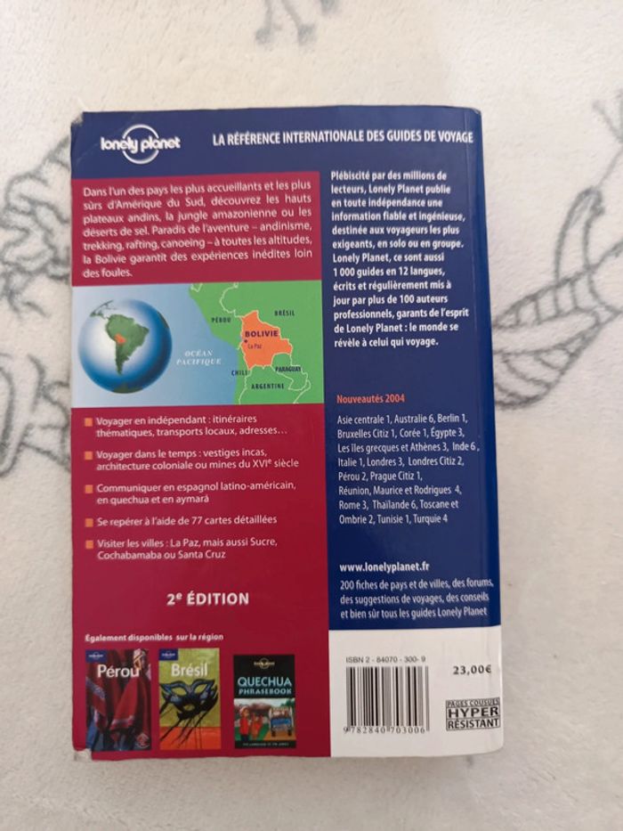 Livre Bolivie - photo numéro 2