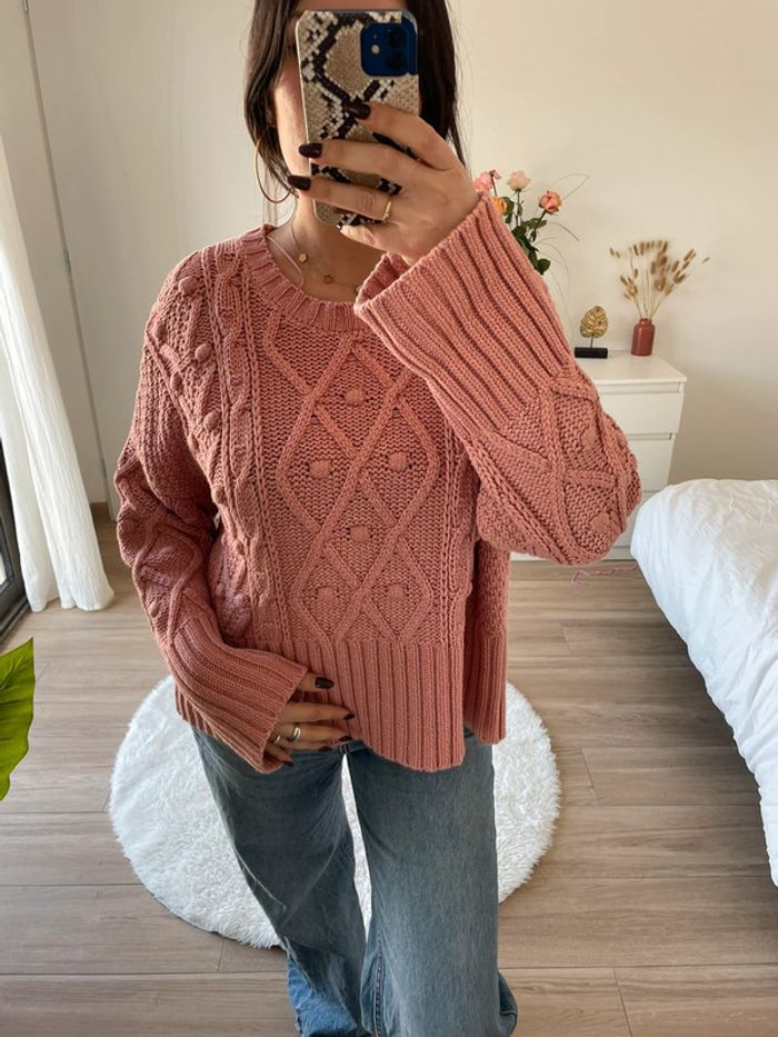 Pull épais en maille Zara - photo numéro 8