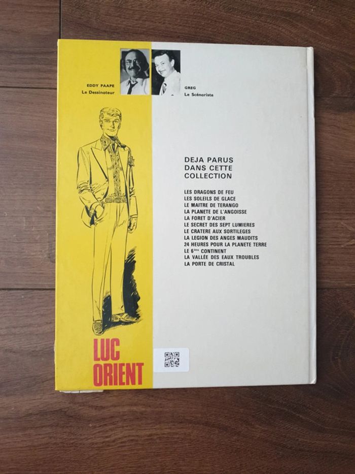 Bande dessinée Luc Orient EO 1978 - photo numéro 3