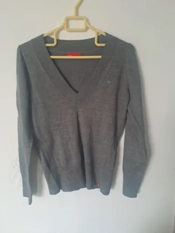 Pull léger gris EDC Taille M