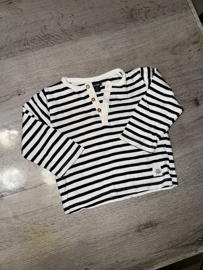 TEE shirt manches longues 12 mois Kiabi