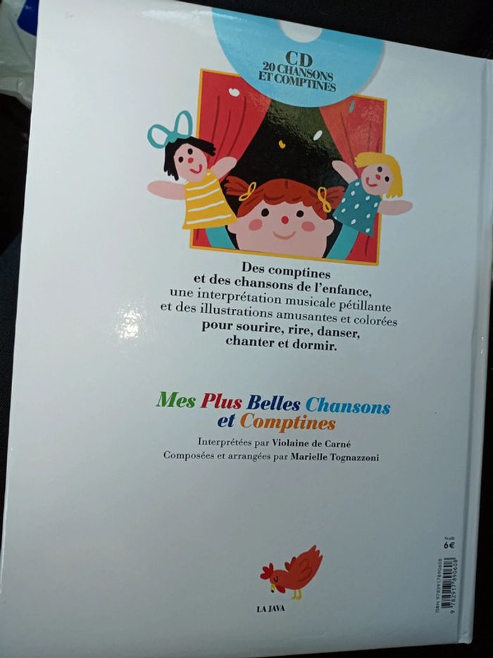 Livre de comptines avec CD - photo numéro 2