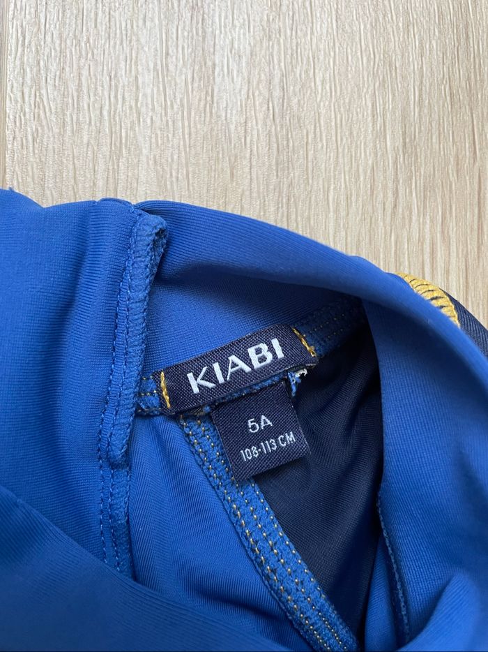 Maillot anti uv Kiabi bleu 5 ans - photo numéro 4