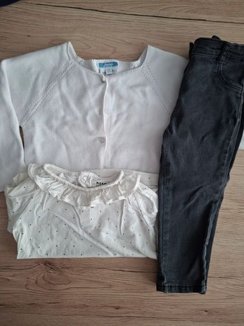 Ensemble jacadi/kiabi 2ans