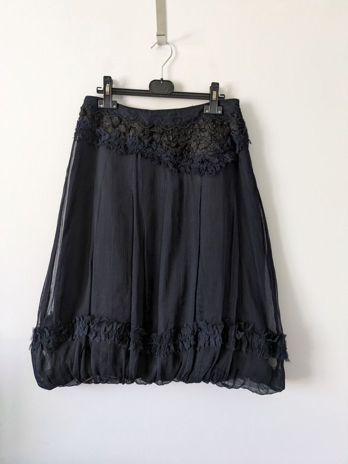 Jupe chic en soie - Zapa - taille - photo numéro 1