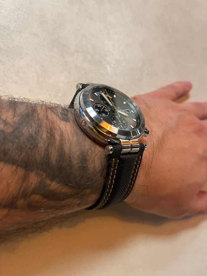 Montre Michel Herbelin Régate Chronographe automatique Édition limitée à 500 exemplaires monde - photo numéro 2