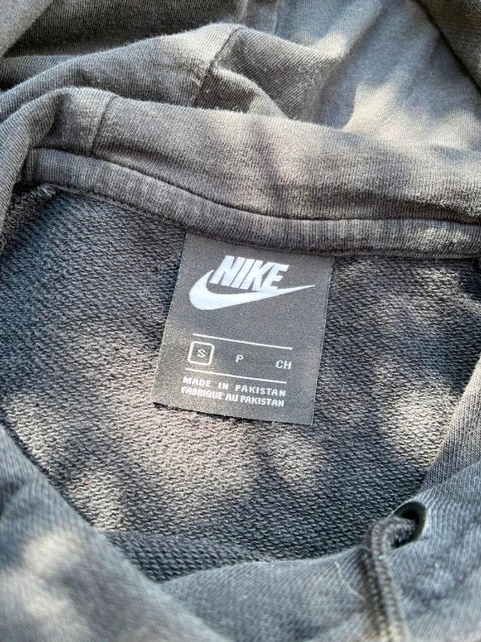 Sweat à capuche Nike noir - Taille S - photo numéro 4