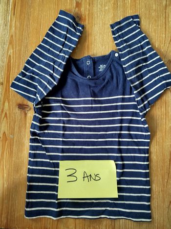 Haut manches longues 3 ans 