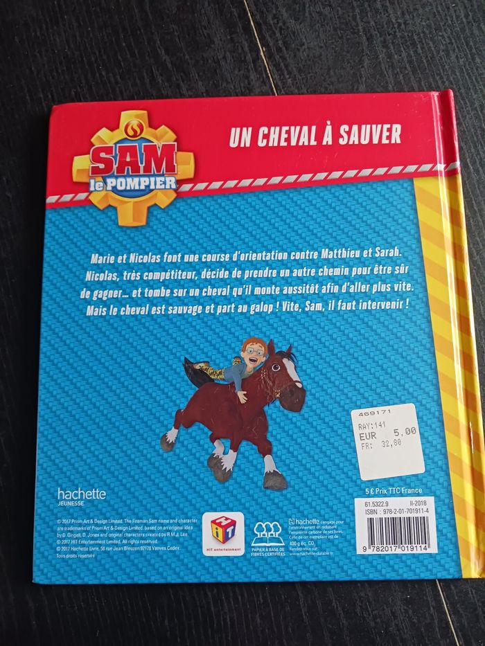 Livre Sam le pompier - photo numéro 2