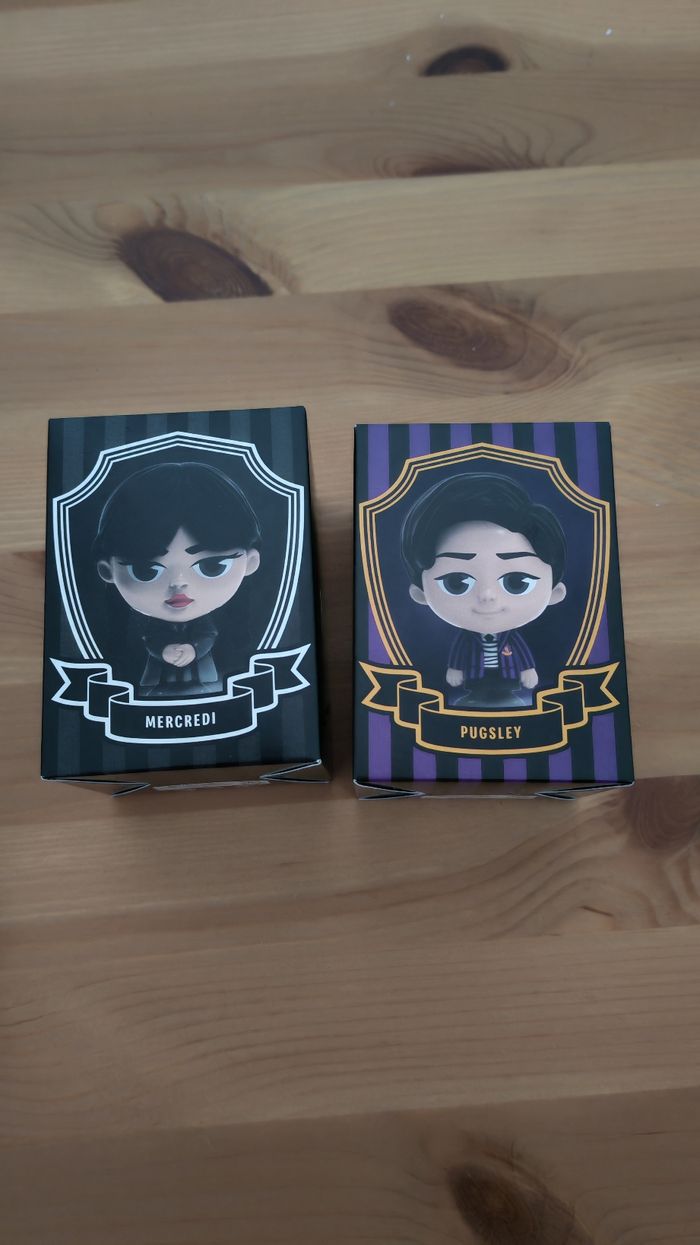 Figurines Mercredi Addams Macdo - photo numéro 7