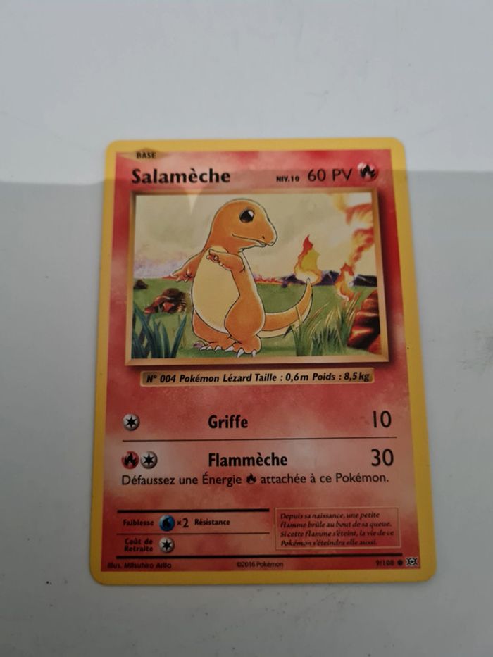 Carte pokemon Salamèche