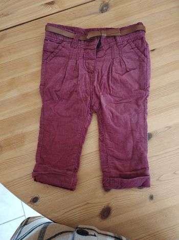 Pantalon neuf réglable 6 mois