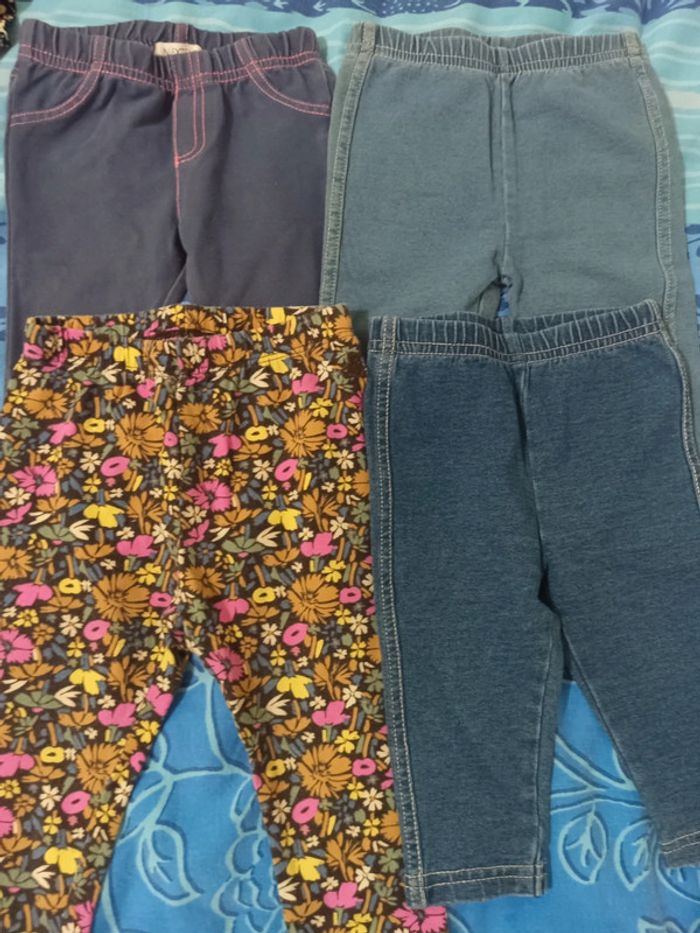Lot leggings 6 mois - photo numéro 2