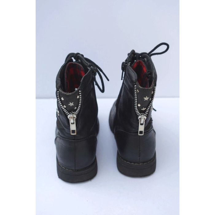 Bottines/bottes noir, taille 33 - photo numéro 4
